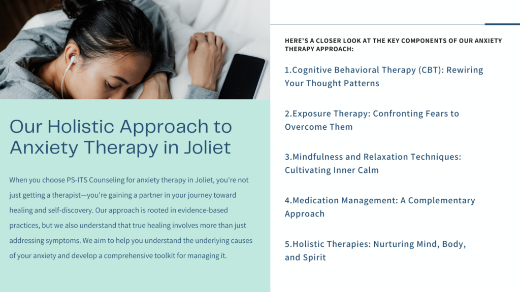 Our Holistic Approach to Anxiety Therapy in Joliet